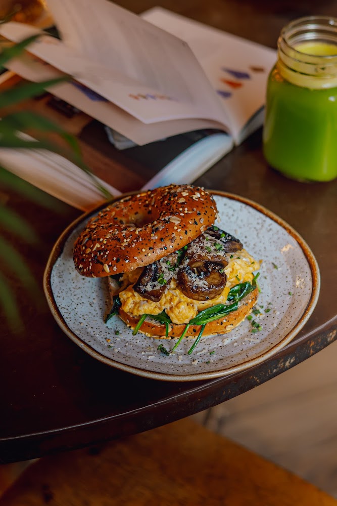 Bagel Mushrooms