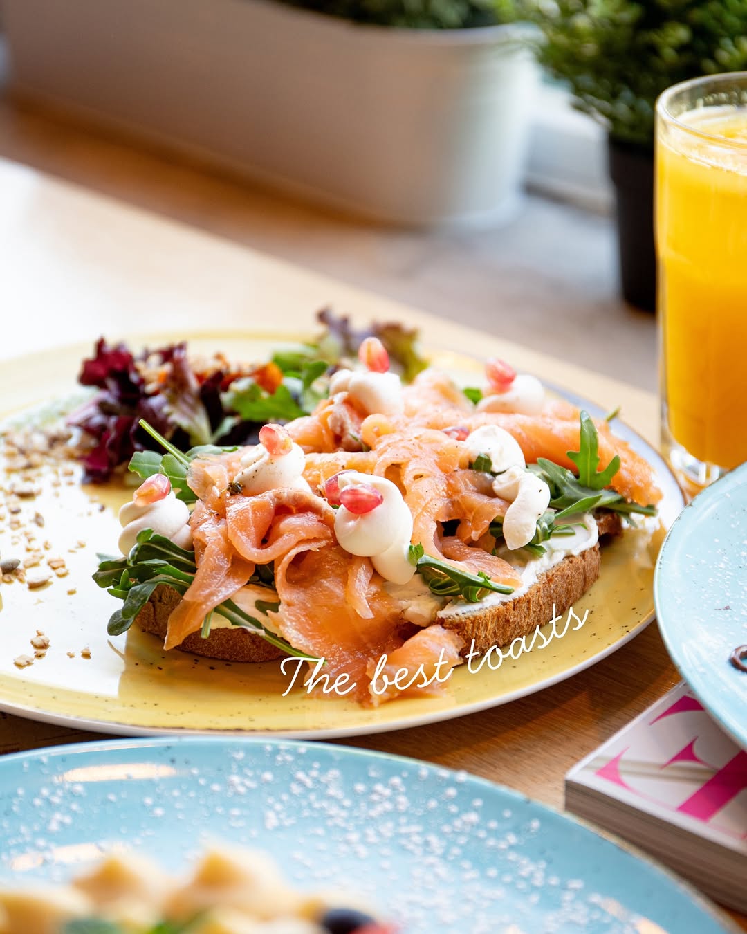 Salmon Toast Bread